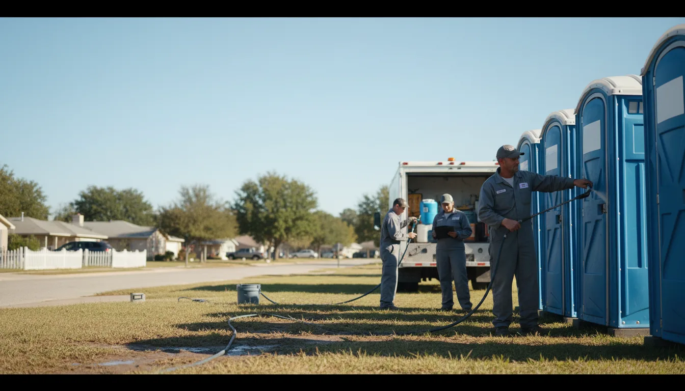 Long-Term Portable Toilet Rental in Shubert, NE near me